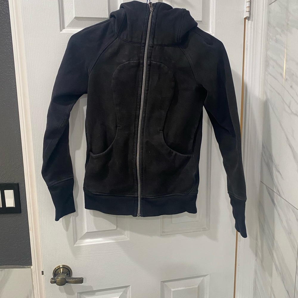 Lululemon black scuba hoodie